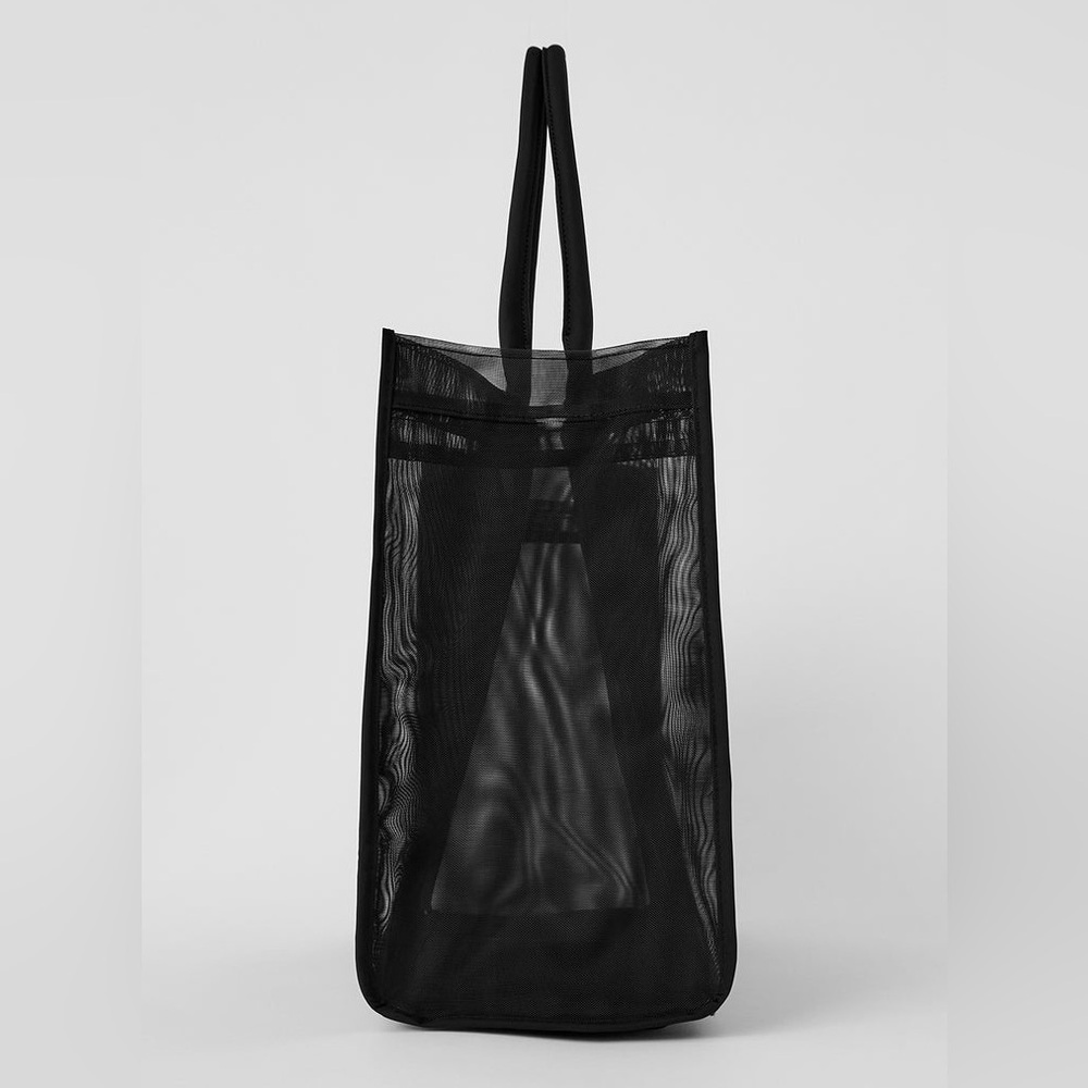 ALO Yoga Black Sheer Black Tote - Picture 3 of 9